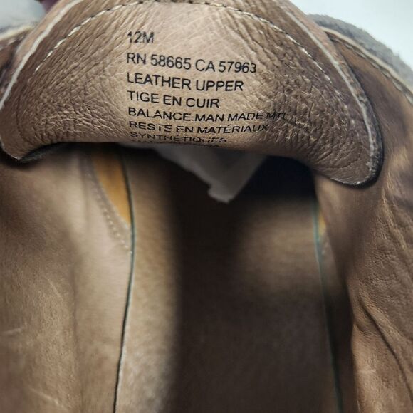 1901 Mens Suede Leather Gray Chukka Boots 12M - Picture 6 of 10